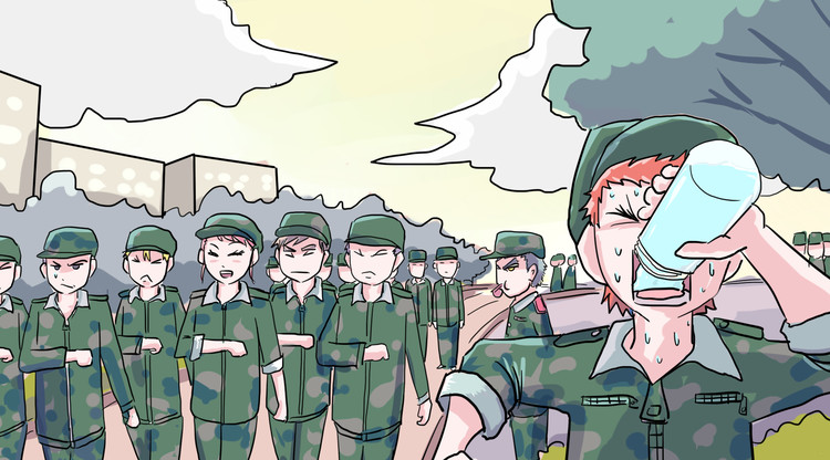 美好學(xué)校｜軍歌嘹亮，斗志昂揚------2020年遠恒佳新生軍訓(xùn)圓滿結(jié)營